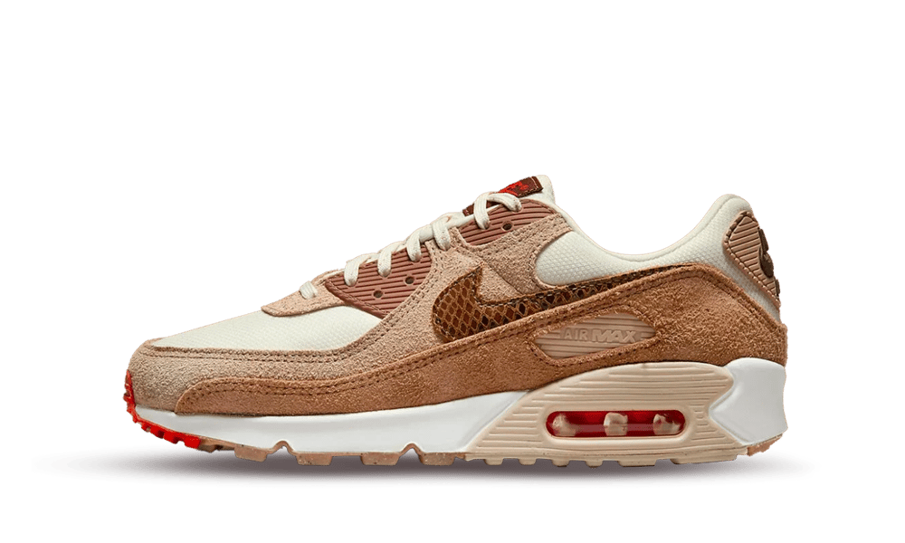 Nike Air Max 90 SE' Pale Ivory Snakeskin Swoosh' (W)