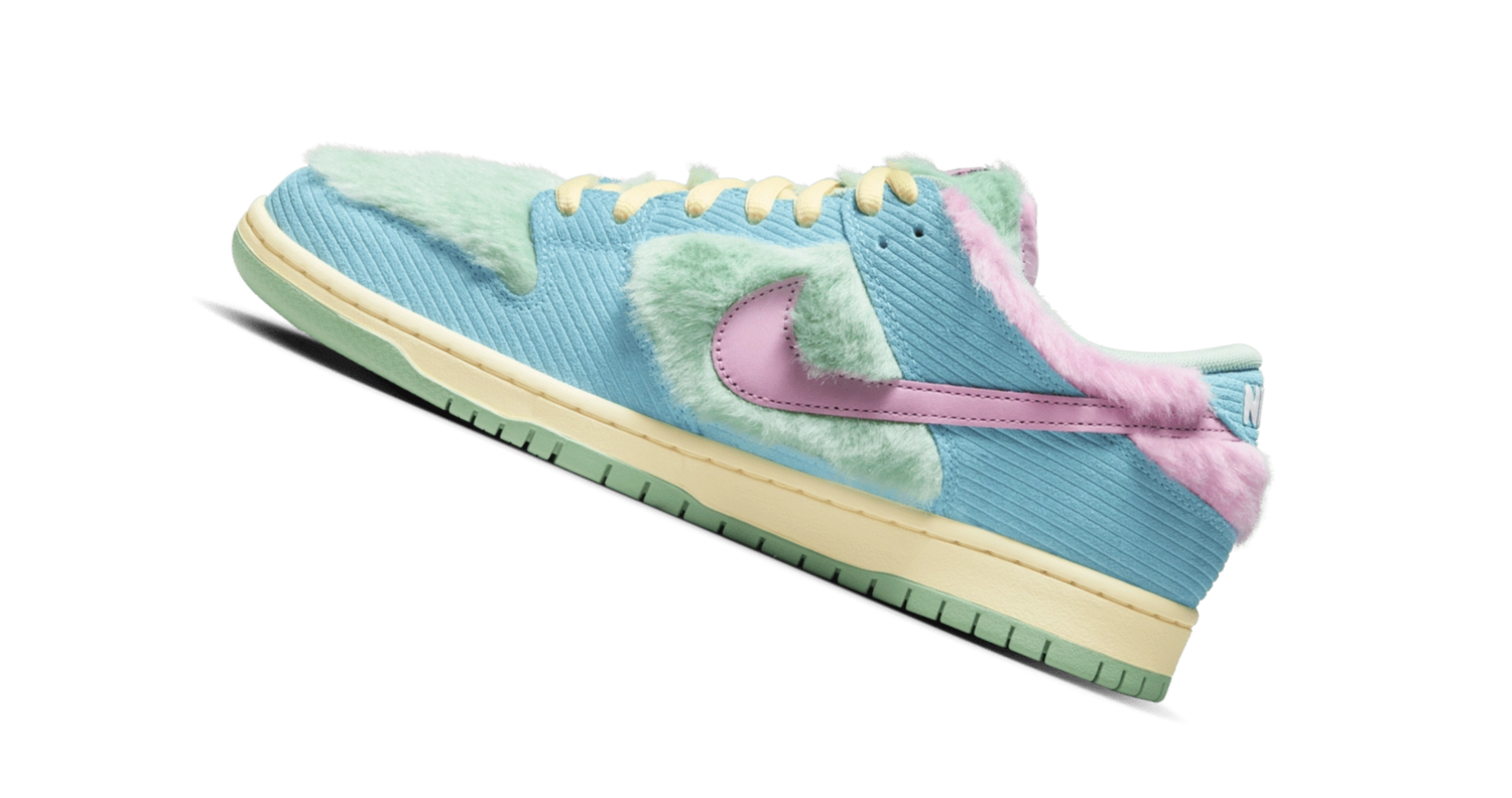 The Verdy x Nike SB Dunk Low Wasted Youth: A Colorful Collaboration