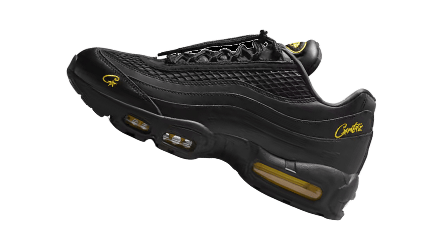 A fresh partnership hits the streets with Corteiz x Nike Air Max 95 SP introducing the 'Tour Yellow' - Sneakerhype