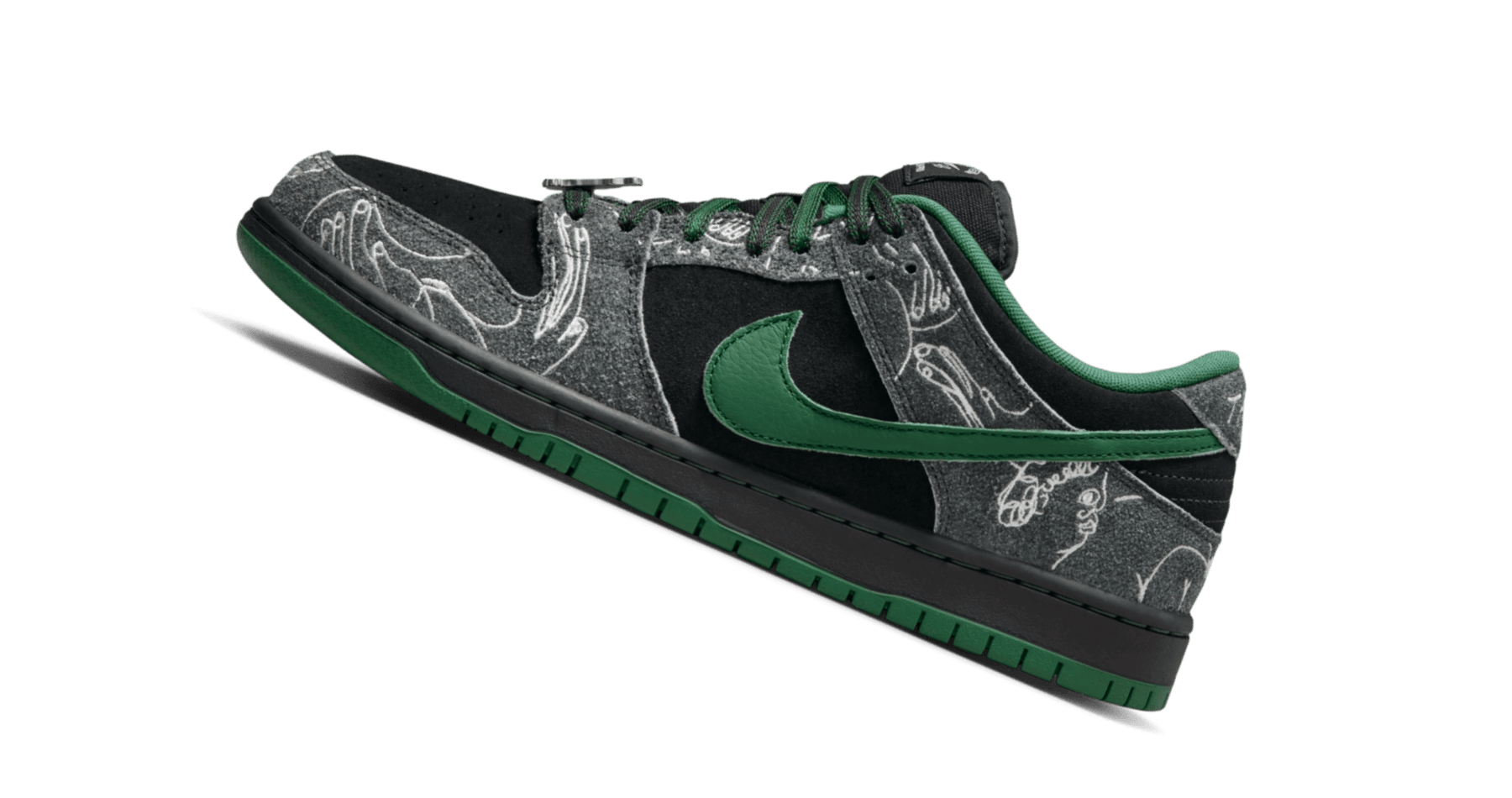 There Skateboards x Nike SB Dunk Low 'Gorge Green' - Sneakerhype