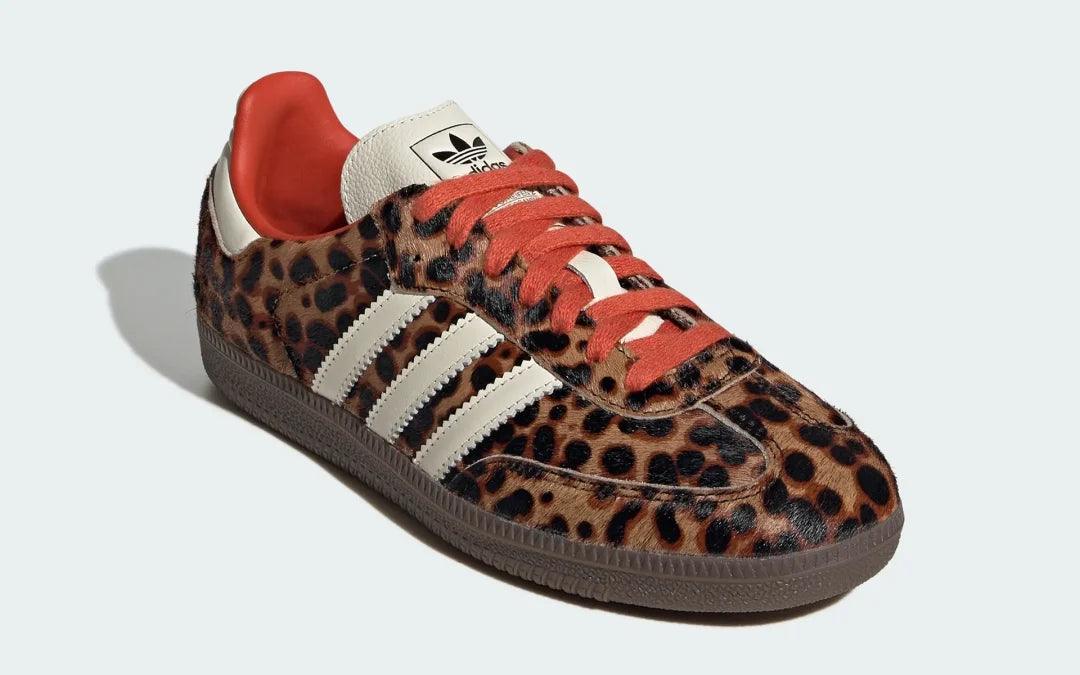 adidas Samba Leopard Print (W) Preloved Red