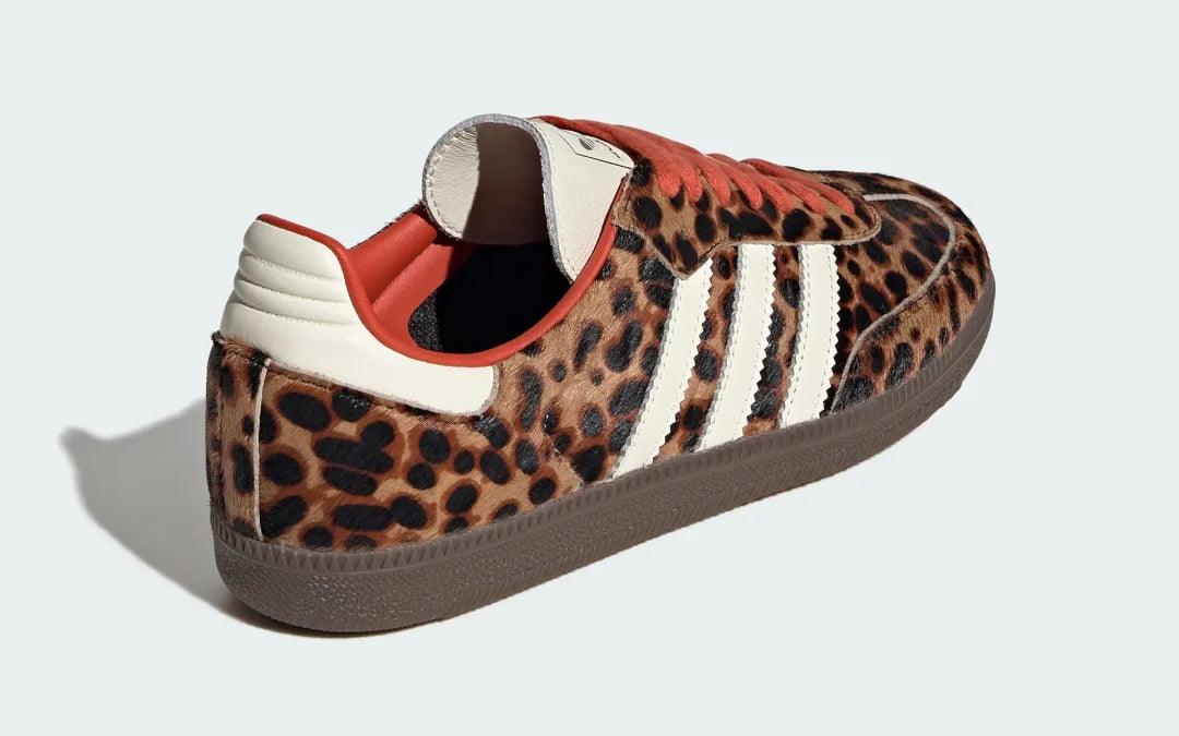 adidas Samba Leopard Print (W) Preloved Red