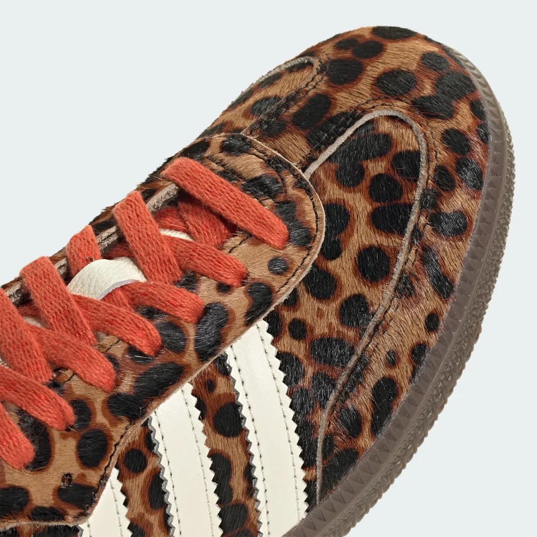 adidas Samba Leopard Print (W) Preloved Red