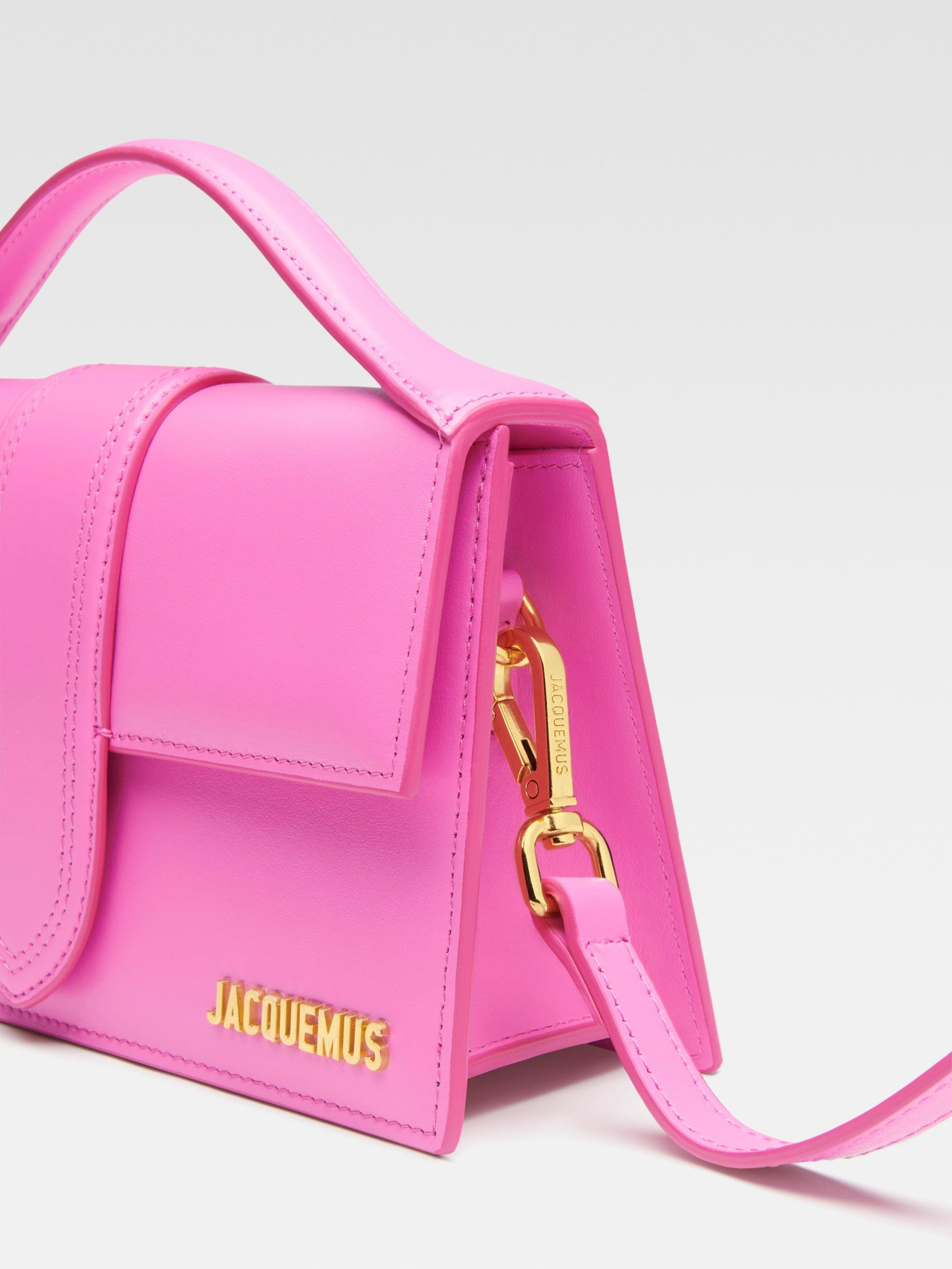 Jacquemus Le Grand Bambino Neon Pink