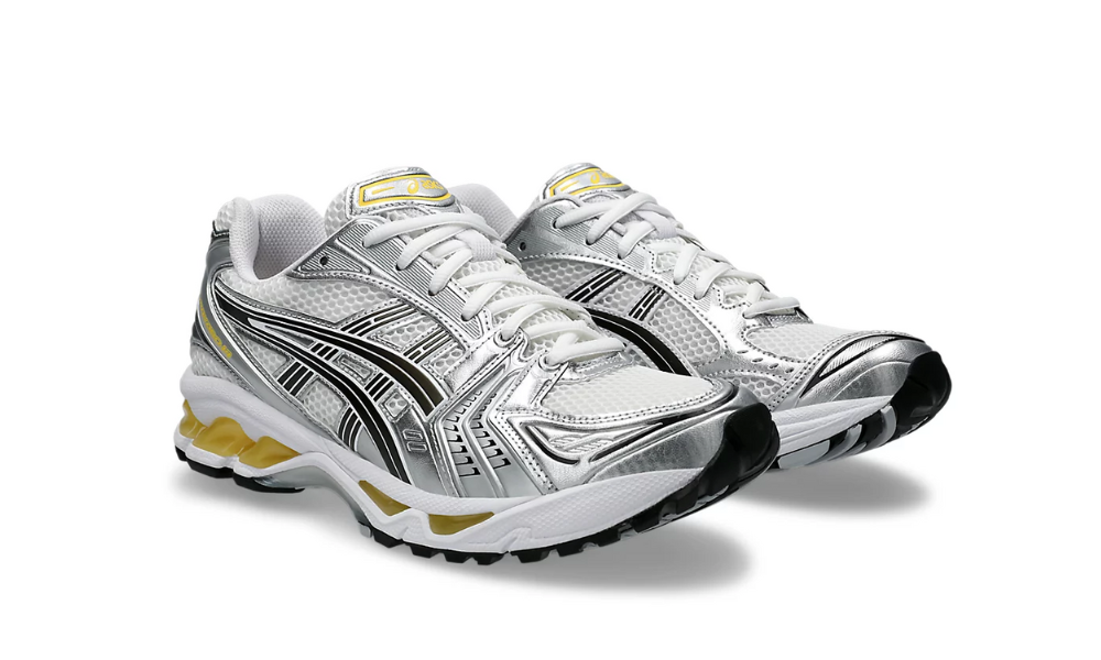 ASICS Gel-Kayano 14 White Tai Chi Yellow