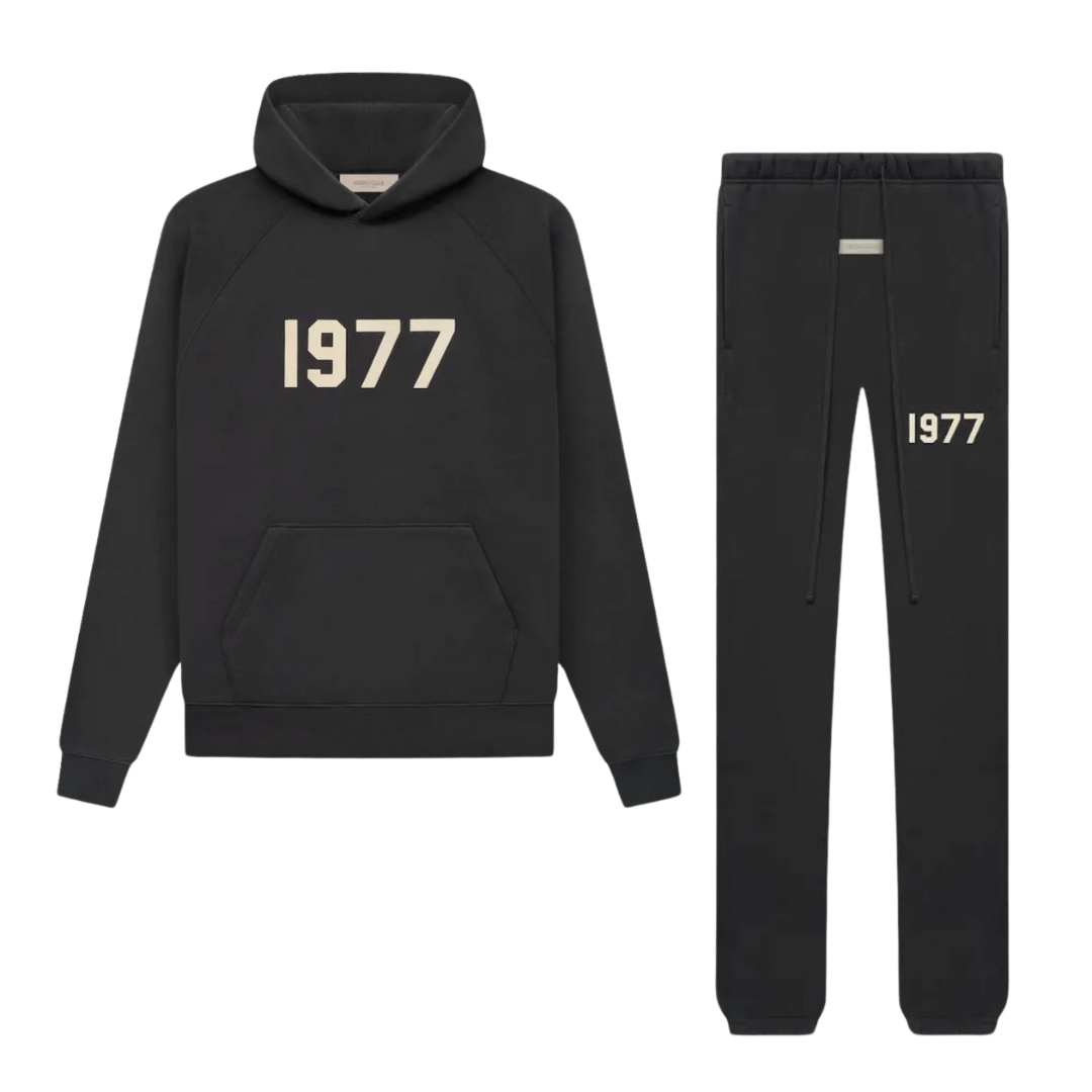 Fear of God Essentials 1977 Iron Black Full set