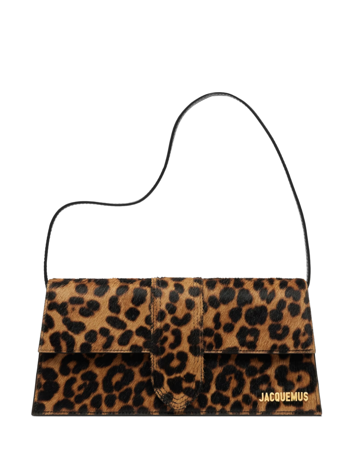 Jacquemus Le Bambino Long Leopard Brown