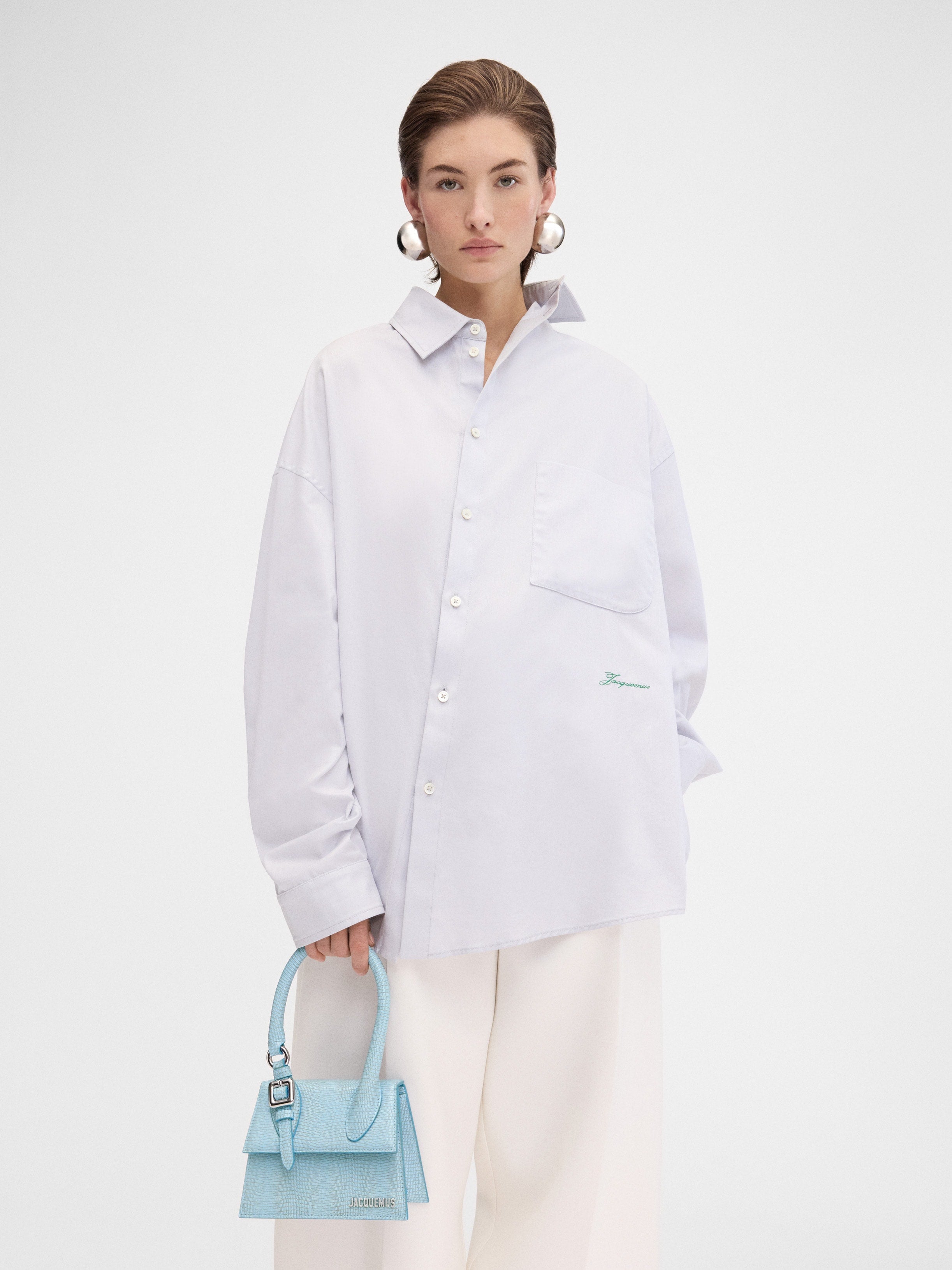 Jacquemus Le Chiquito Medium Light Blue