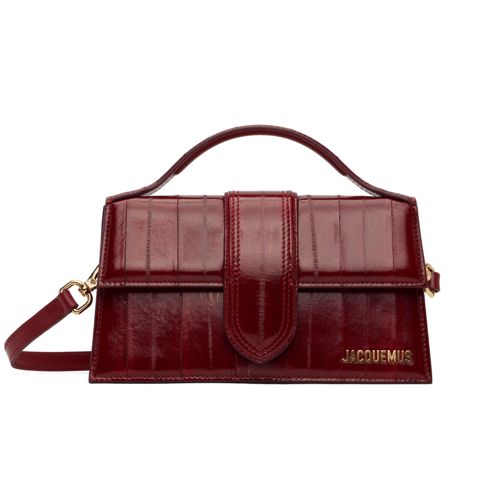 Jacquemus Le Grand Bambino Dark Red Paint