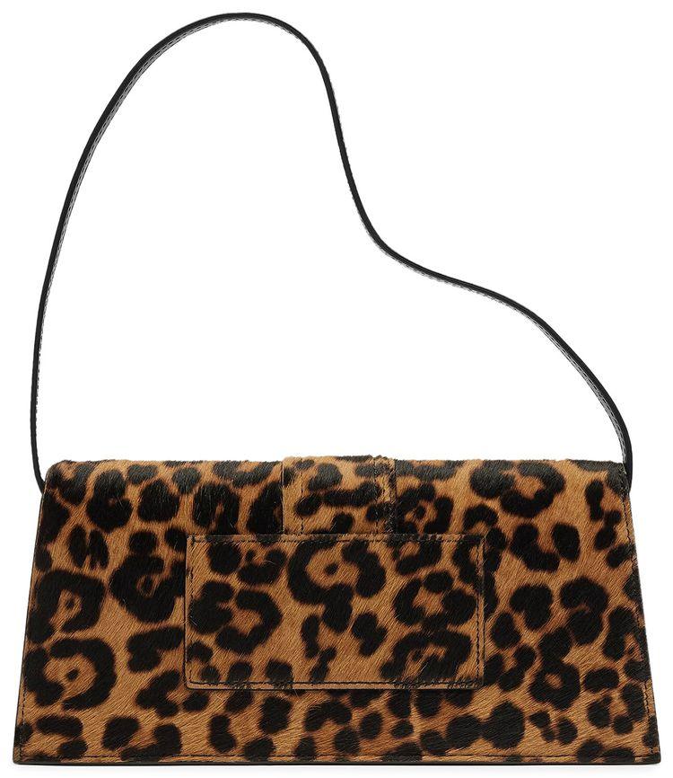 Jacquemus Le Bambino Long Leopard Brown