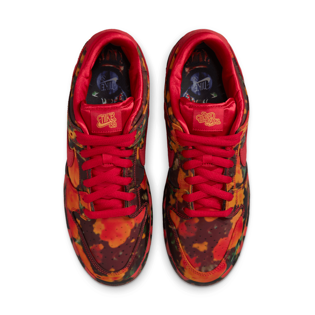 Nike SB Dunk Low The Wizard of Oz Poppy Field