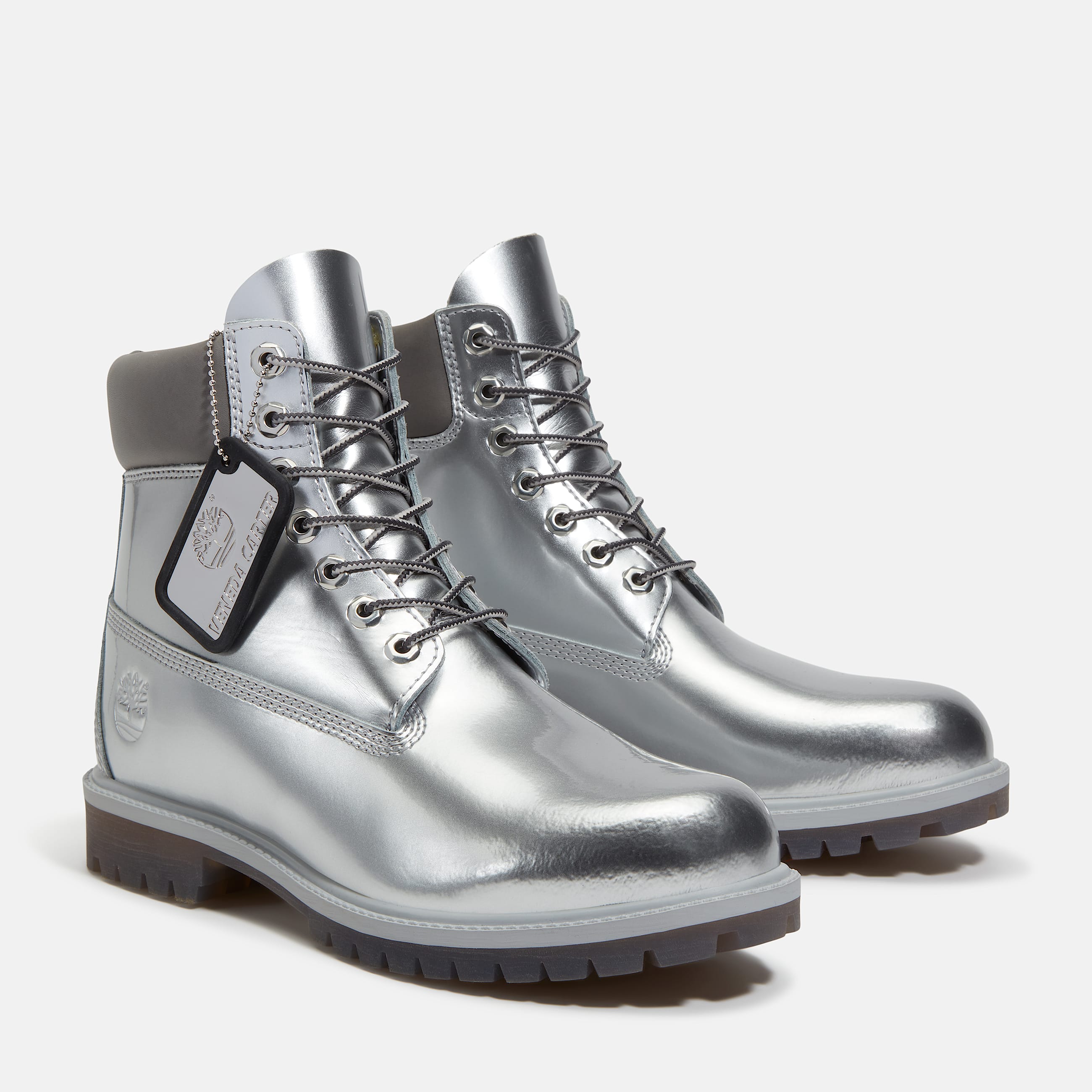 Veneda Carter x Timberland® 6-Inch Boot Silver