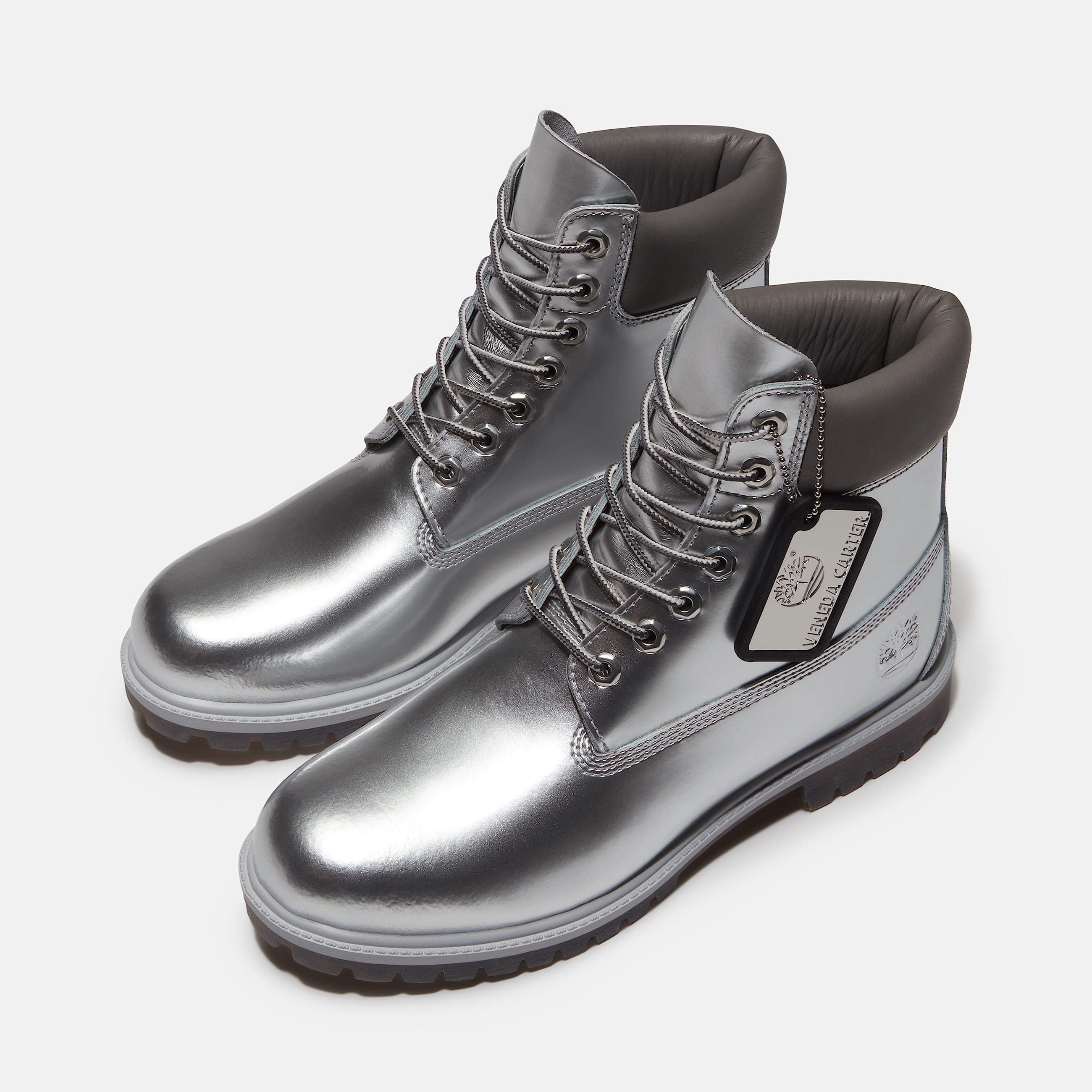 Veneda Carter x Timberland® 6-Inch Boot Silver