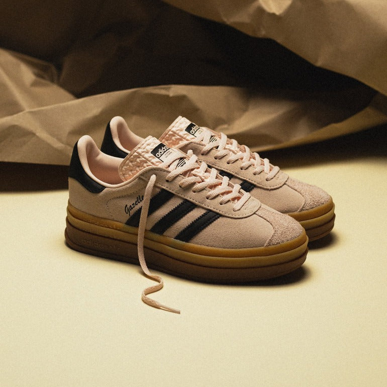 Black and brown adidas gazelle online