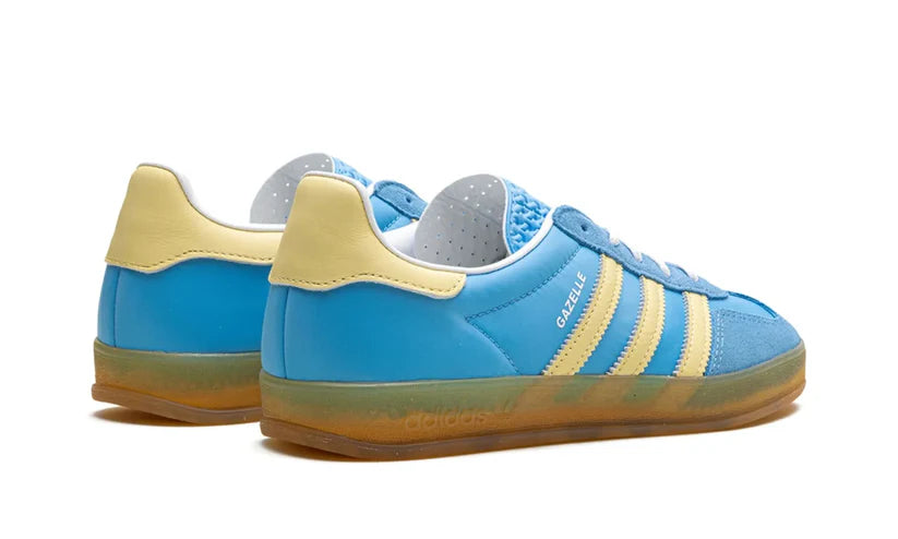 Ad*s gazelle indoor semi blue burst almost yellow (w)