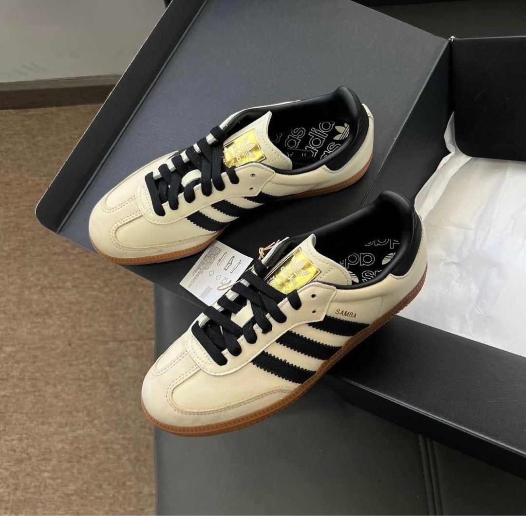 adidas Samba OG Cream White Sand Strata W ID0478