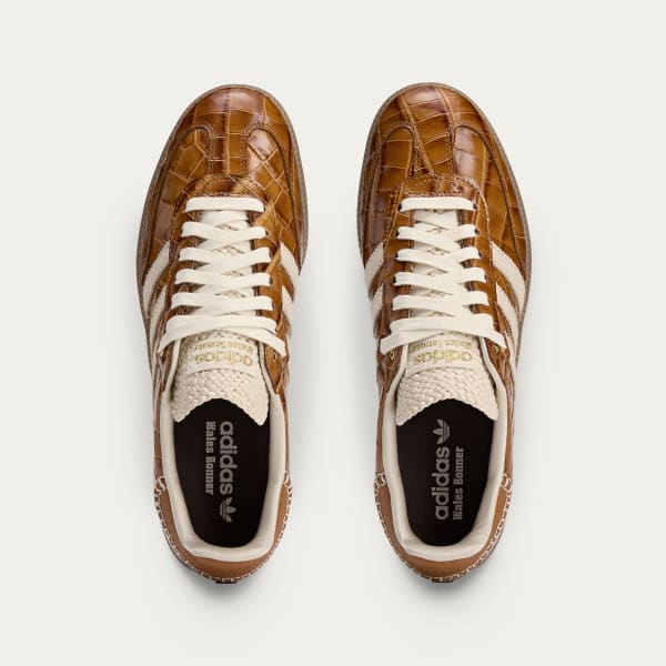 Adidas leather brown best sale