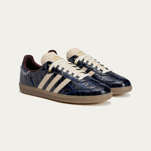 Ad*s samba wales bonner navy croc