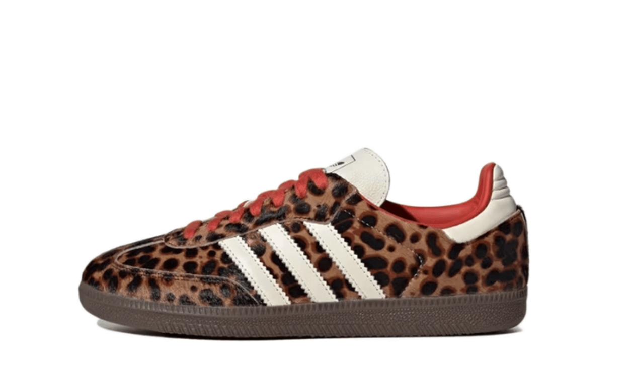 adidas Samba Leopard Print (W) Preloved Red