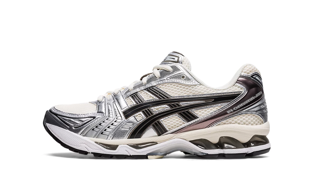 As*ic*s gel-kayano 14 cream black metallic plum