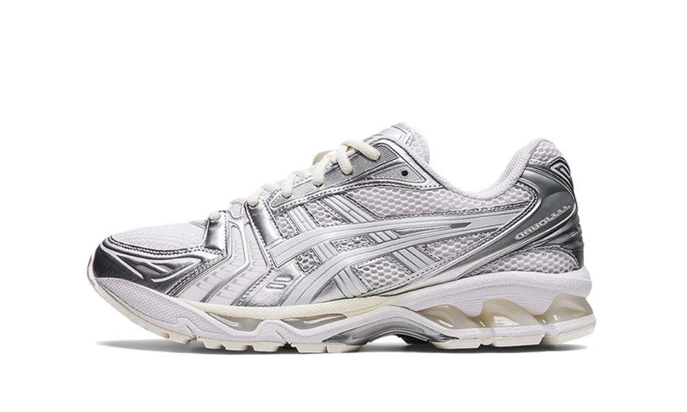 As*ic*s gel-kayano 14 jjjjound silver white