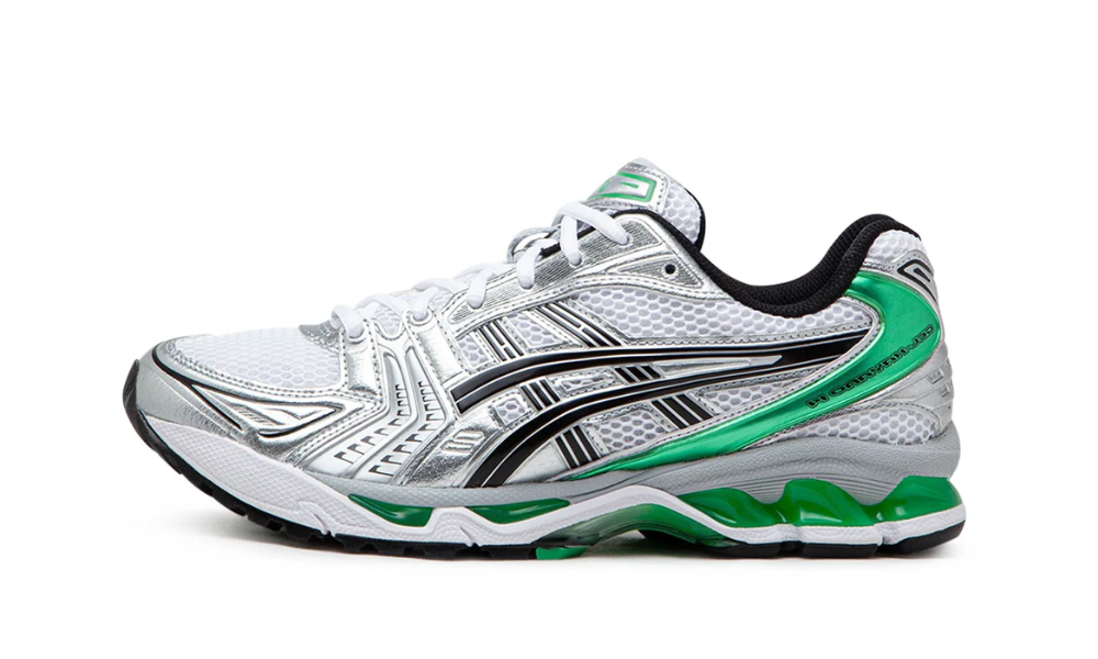 ASICS Gel Kayano 14 WeiB Malachitgrun