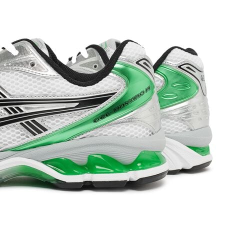 As*ic*s gel-kayano 14 white malachite green