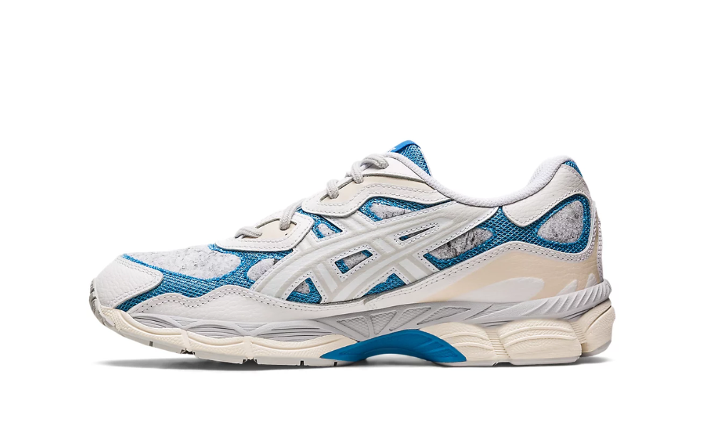 ASICS Gel-NYC White Dolphin Blue - Sneakerhype