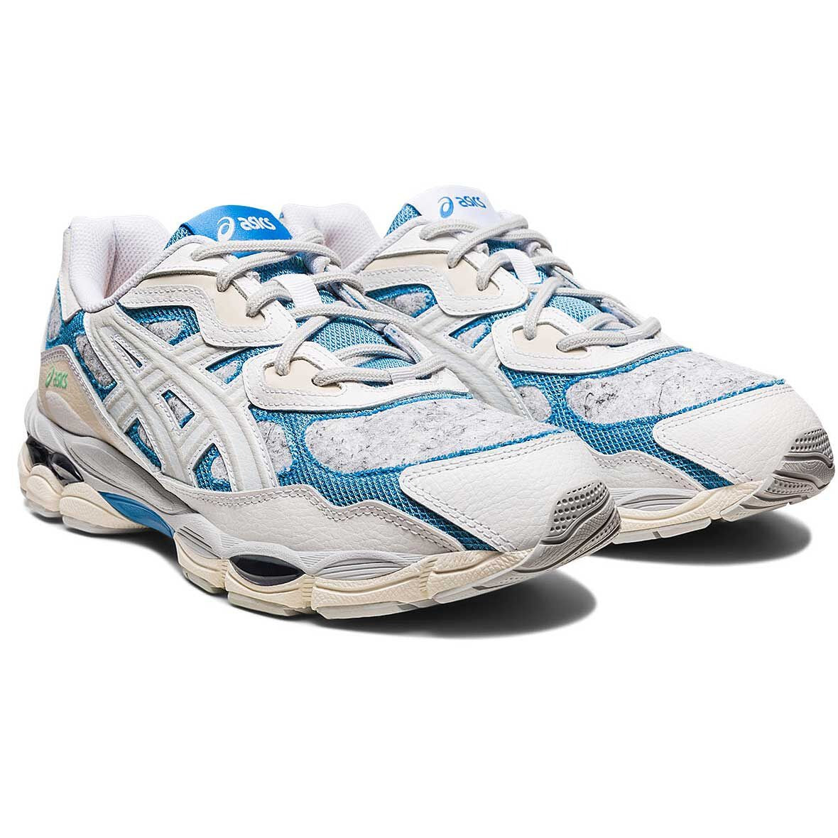 ASICS Gel-NYC White Dolphin Blue - Sneakerhype