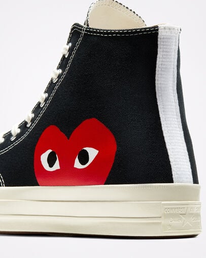 Converse Chuck Taylor All Star 70 Hi Comme des Garcons Black