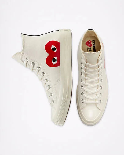 Converse Chuck Taylor All Star 70 Hi Comme des Garcons White