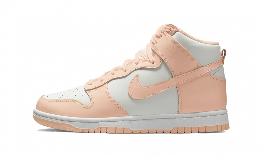 Nike Dunk High Sail ''Crimson Tint''