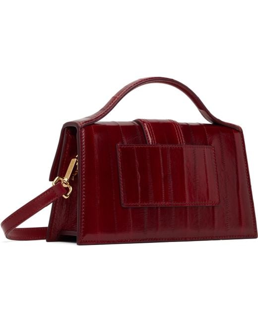 Jacquemus Le Grand Bambino Dark Red Paint