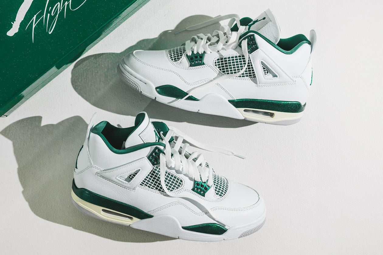 Jordan 4 Retro Oxidized Green