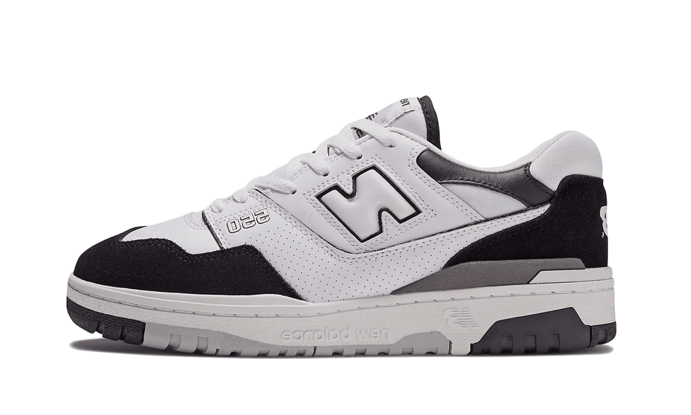 New Balance 550 White Black Rain Cloud GS