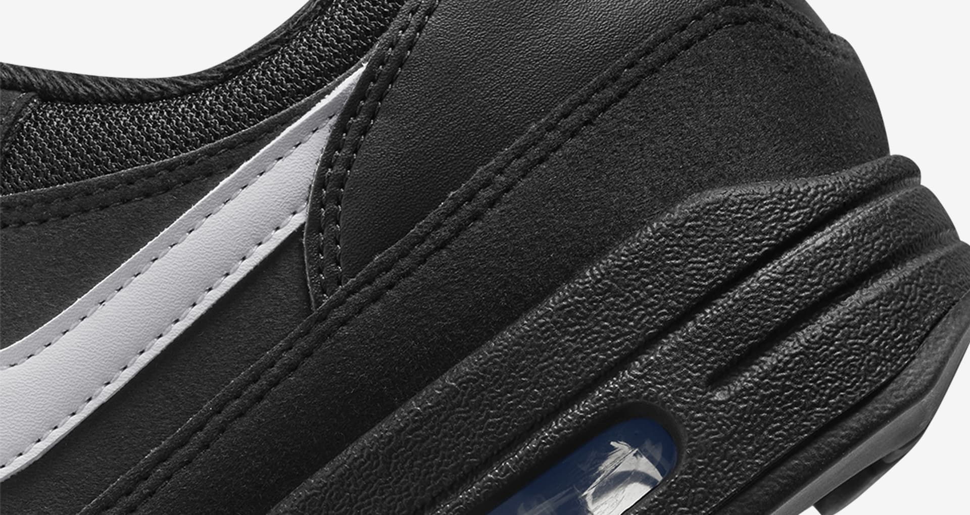 Nike air max 1 gs black best sale