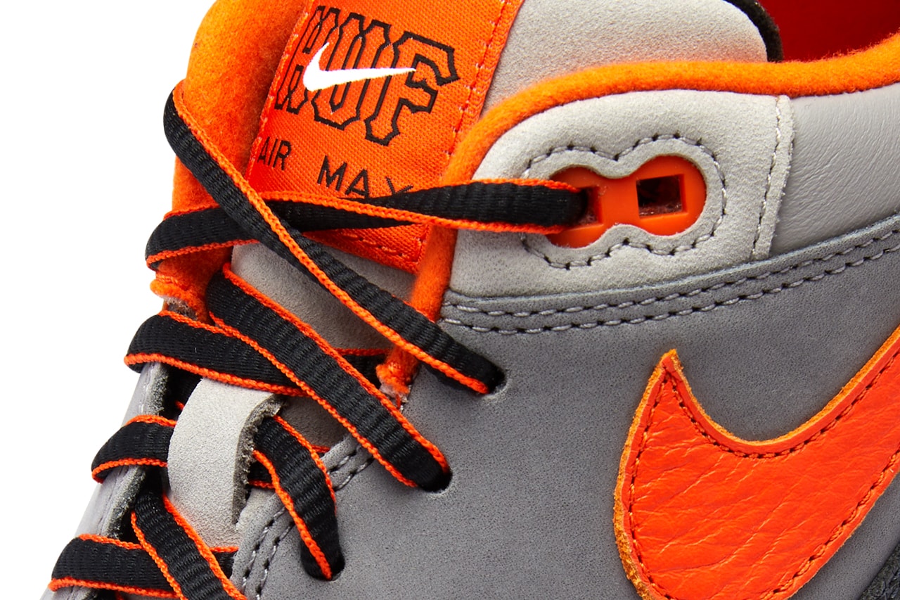 Nike Air Max 1 HUF Anthracite Brilliant Orange