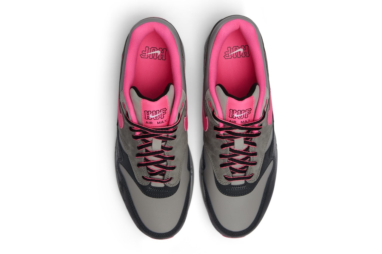 Nike Air Max 1 HUF Anthracite Pink Pow