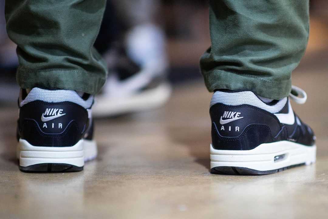 Nike air max 1 wolf grey black white best sale