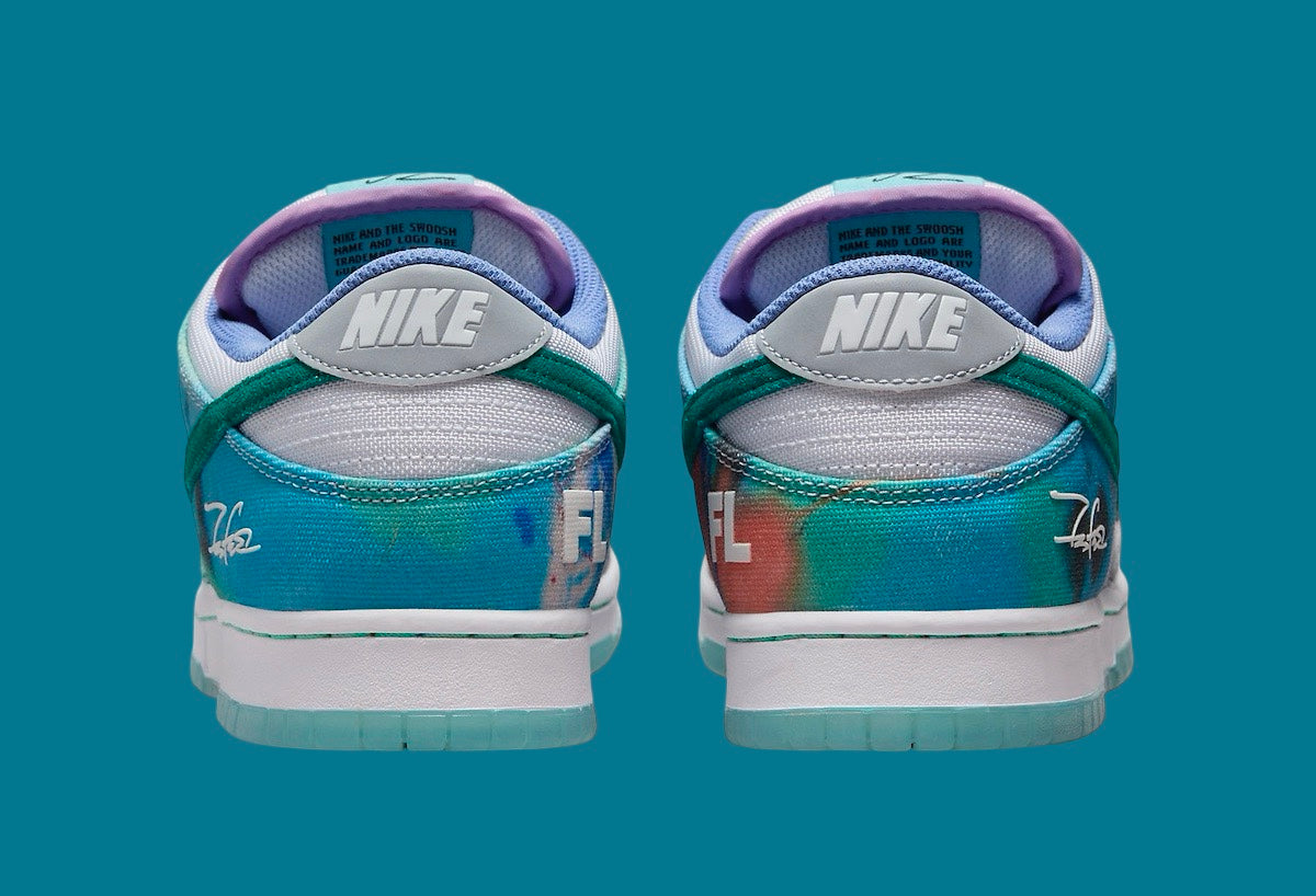 Nike SB Dunk Low Futura Laboratories Bleached Aqua