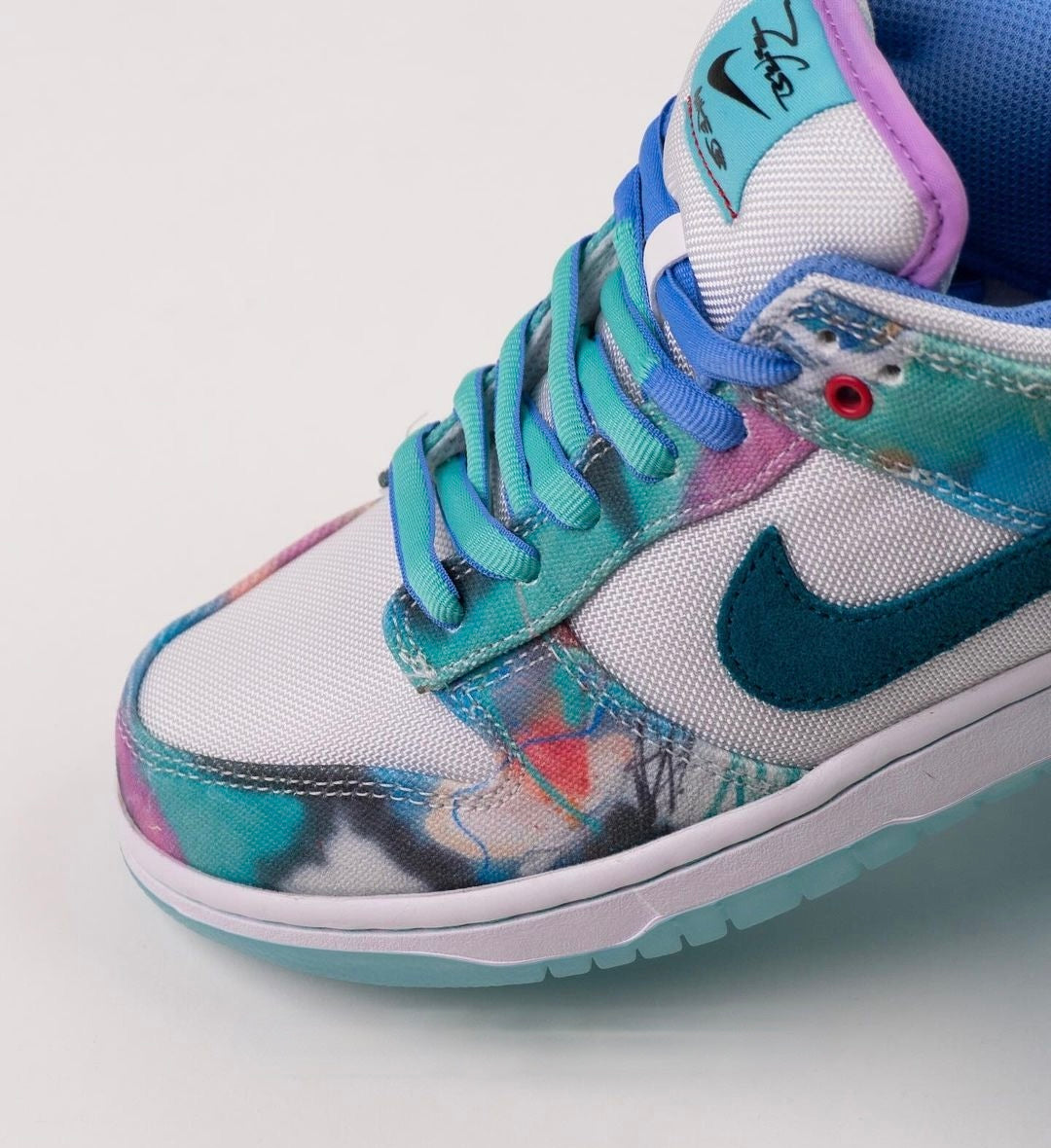 Nike SB Dunk Low Futura Laboratories Bleached Aqua - Sneakerhype