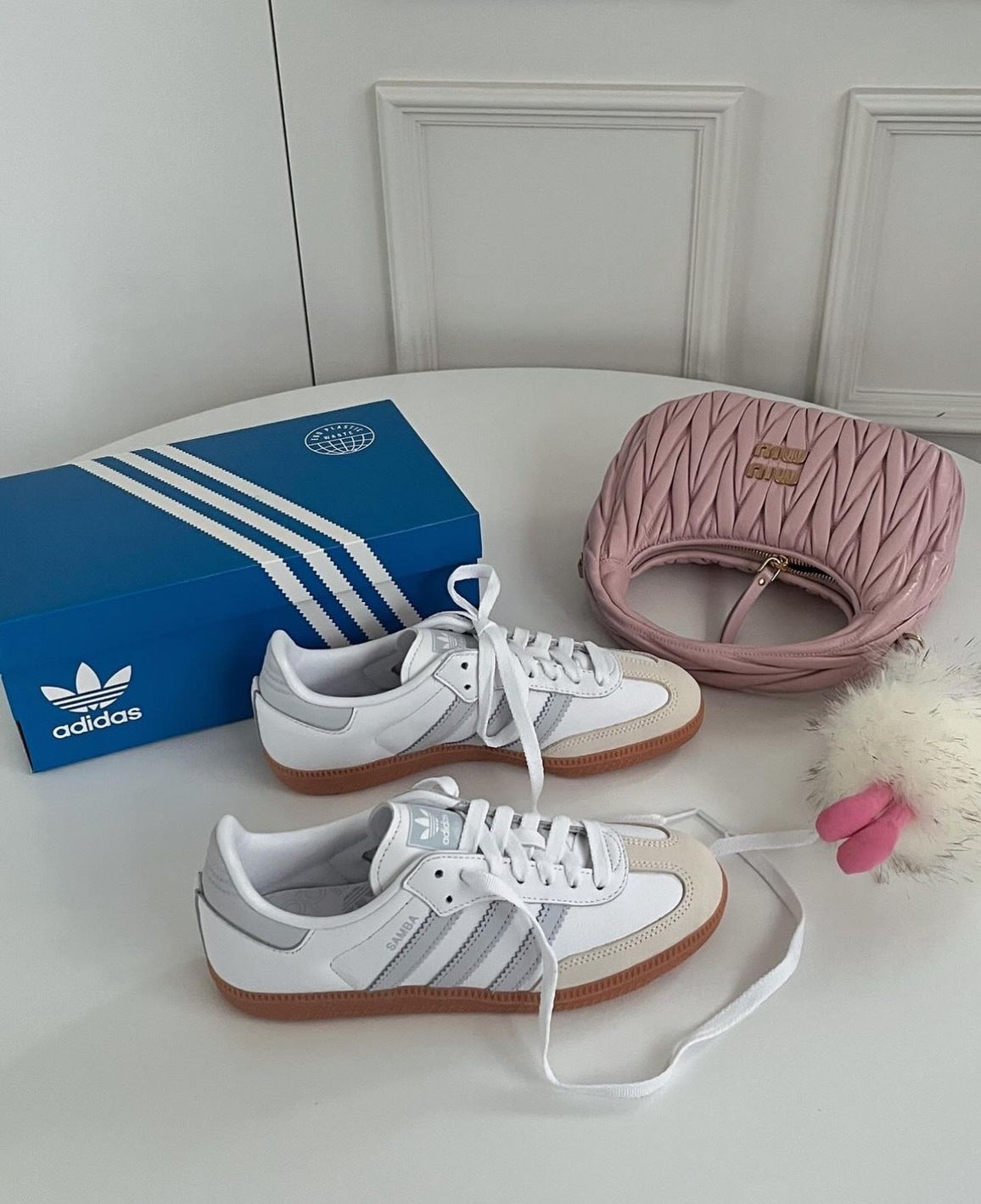 adidas Samba OG Halo Blue Gum (W)