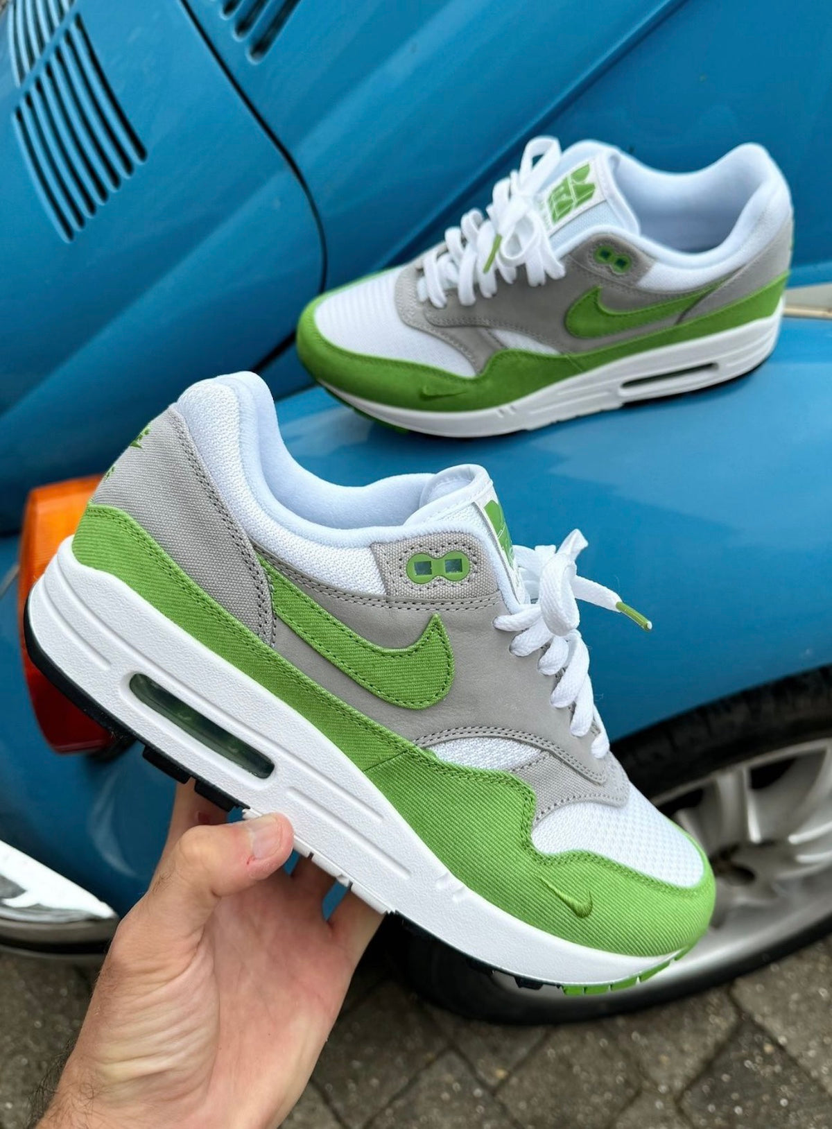 Air max one groen on sale