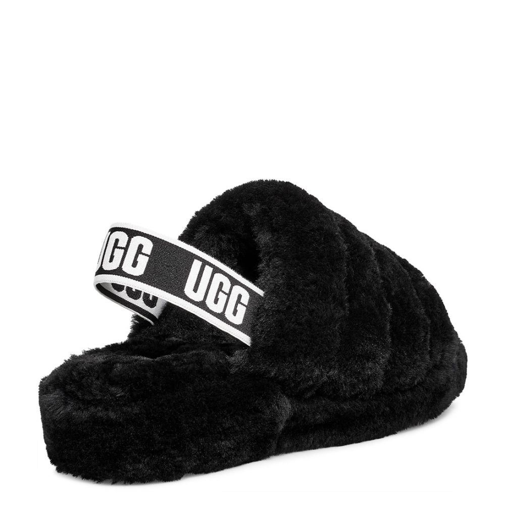 UGG Fluff Yeah Slide Black (Women