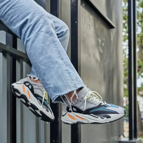 Adidas yeezy 700 wave runner on feet best sale