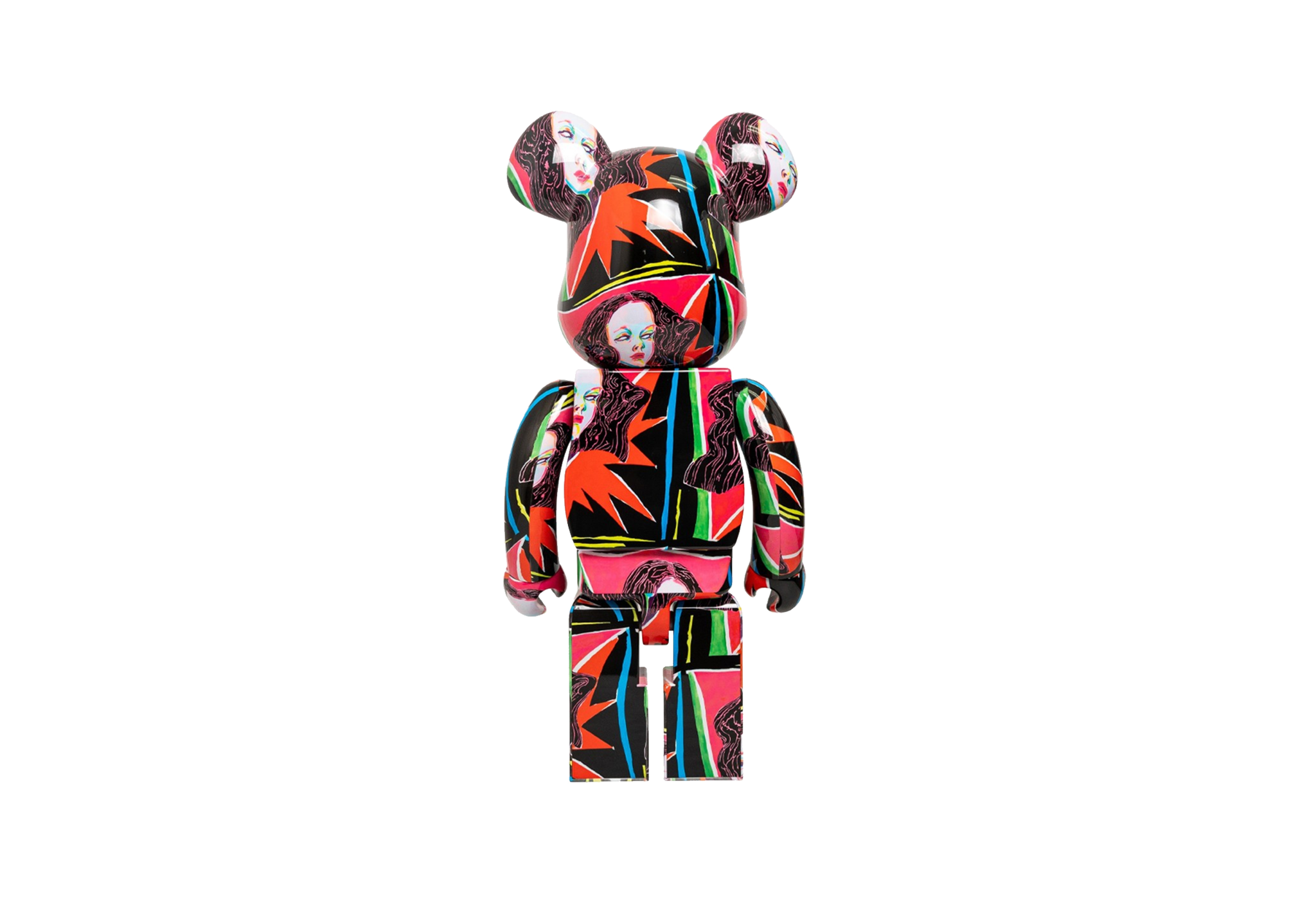 1000% Bearbrick - Saiko otake Goddess (Red)