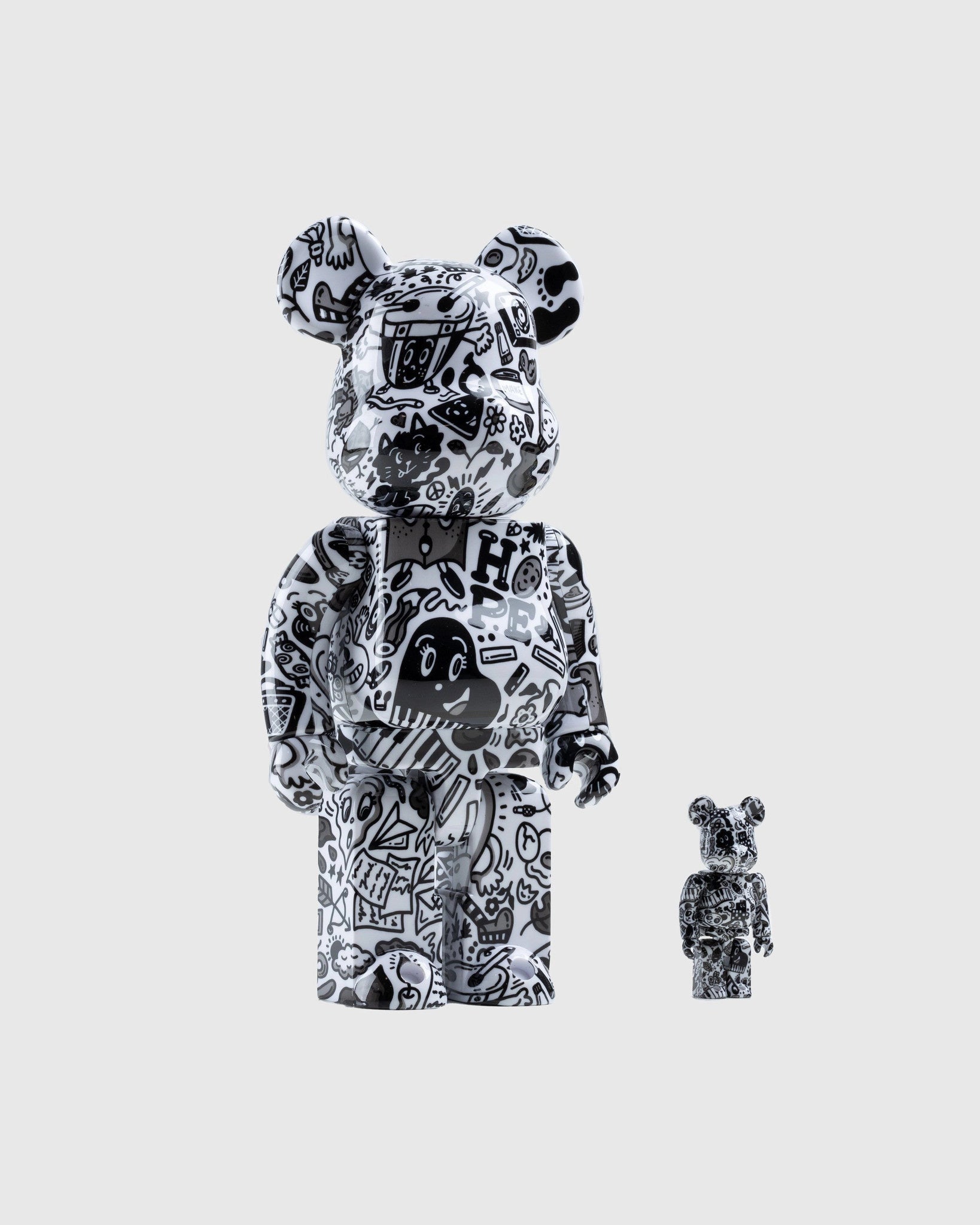 400% & 100% Bearbrick Set - Chocomoo