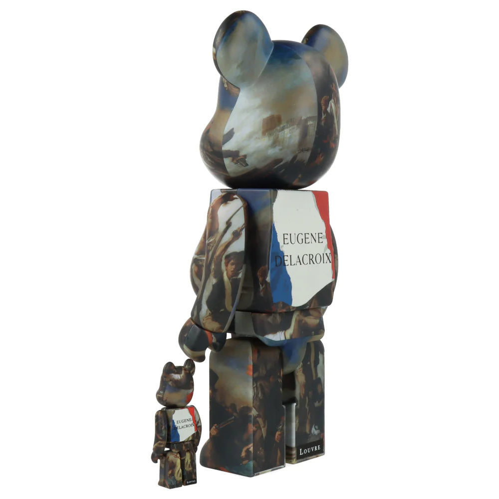 400% & 100% Bearbrick set - Eugène Delacroix (Liberty Leading the People)