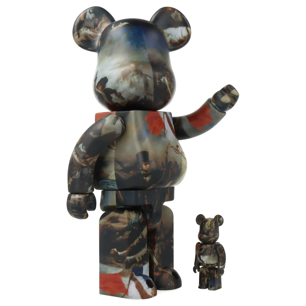 400% & 100% Bearbrick set - Eugène Delacroix (Liberty Leading the People)