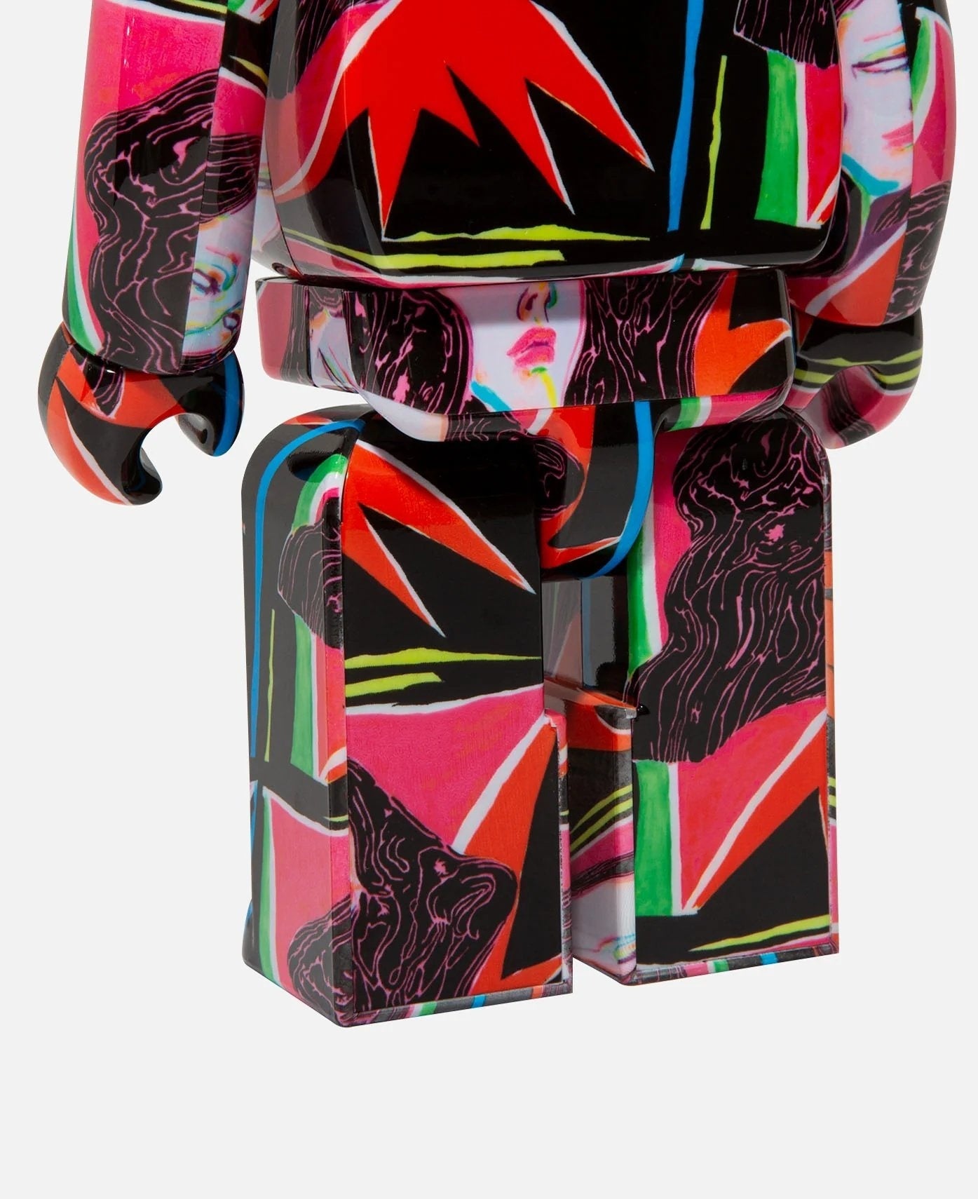 400% & 100% Bearbrick Set - Saiko otake Goddess (Red)